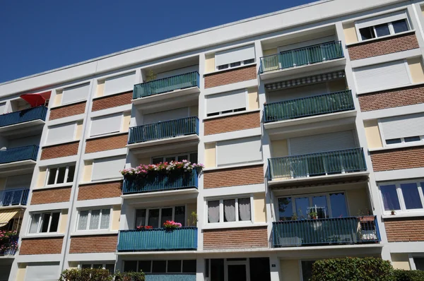 Francia, edificio a les Yvelines — Foto Stock