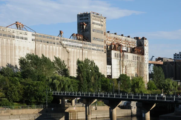 Le Canada, le vieux silo de Montréal — Photo