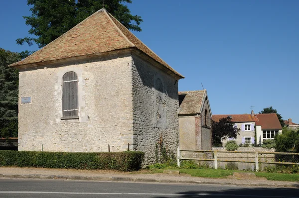 França, capela de Andelu in les Yvelines — Fotografia de Stock