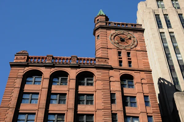 Kanada, gamla byggnaden av placera d armes inmontreal — Stockfoto