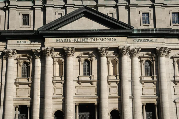 The cathedral of Montreal — Stock Photo, Image