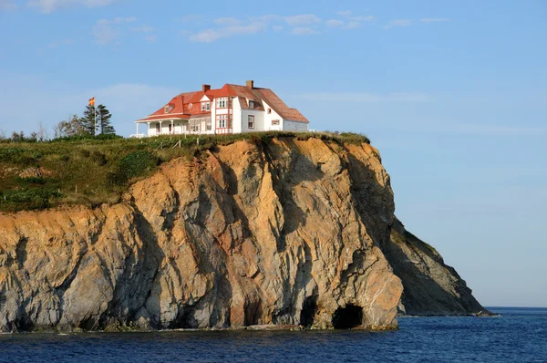 Quebec, the coast of Perce in Gaspesie — Stock Photo, Image