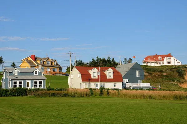 Quebec, das dorf perce in gaspesie — Stockfoto