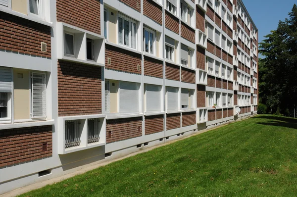 Francia, edificio a les Yvelines — Foto Stock