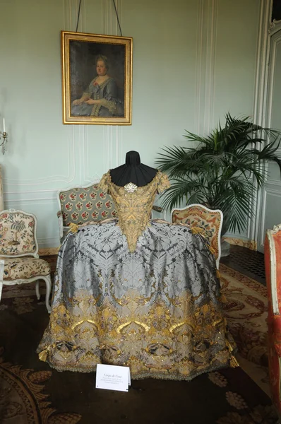 Francia, salón en el castillo de villarceaux — Foto de Stock