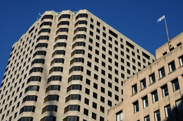 Canadá, un edificio moderno Montreal — Foto de Stock