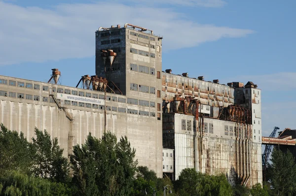 Kanadában, Montrealban régi silo — Stock Fotó