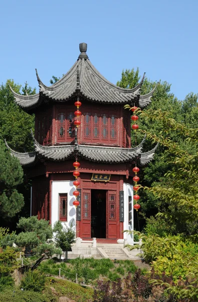 Jardin chinois dans le Jardin botanique de Montréal — Photo