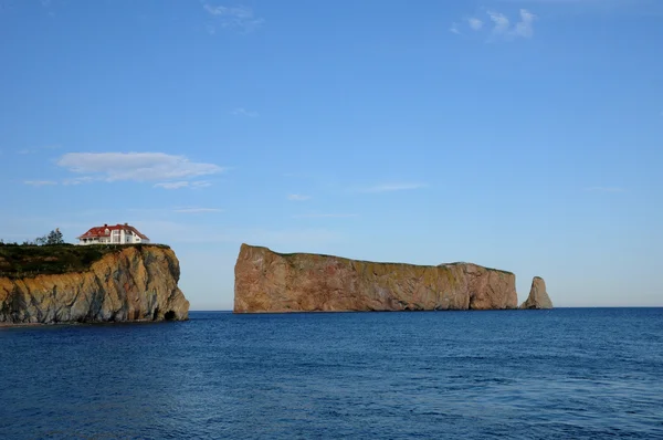 Quebec, the coast of Perce in Gaspesie — Stock Photo, Image