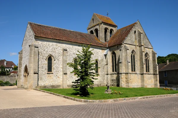 França, a antiga igreja de Seraincourt — Fotografia de Stock