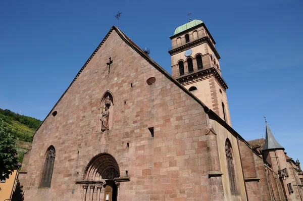 L'église de Kaysersberg en Alsace — Photo