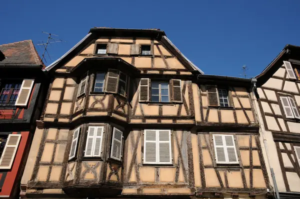 Il villaggio di Kaysersberg in Alsazia — Foto Stock