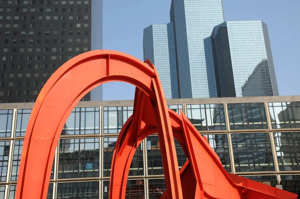 France, modern building in the district of La Defense — Stock Photo, Image