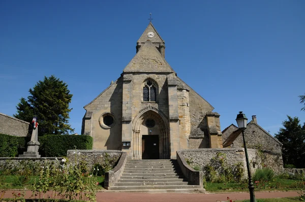 Старая церковь Гризи-ле-Платр — стоковое фото