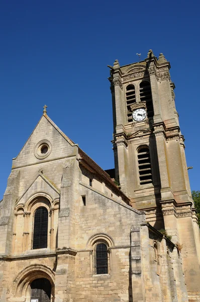 A igreja de São Sulpício de Chars — Fotografia de Stock