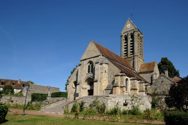 Стара церква Гризі les platres — стокове фото