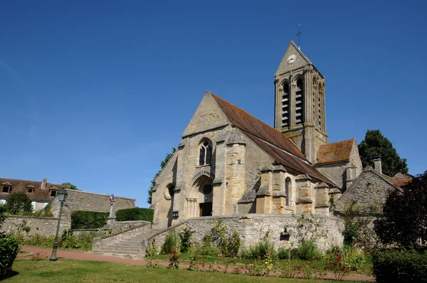 De oude kerk van grisy les platres — Stockfoto