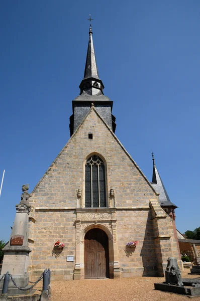 The church of Pierres in Eure et Loir — Stock Photo, Image