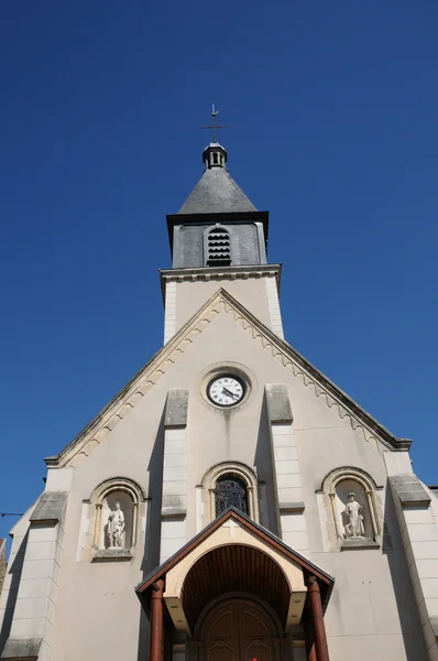 Francia, la chiesa di Septeuil — Foto Stock