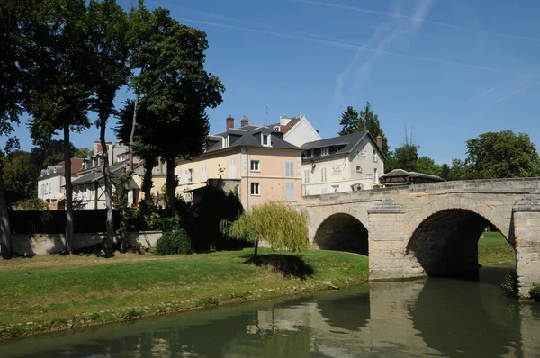 Val d oise, die Stadt l isle adam — Stockfoto