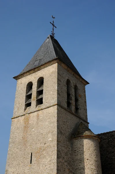 法国，教会圣伊洛在 les menuls — 图库照片