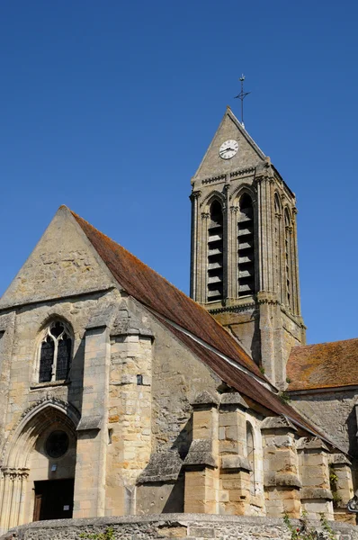 La antigua iglesia de Grisy les platres — Foto de Stock