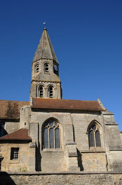 Die Kirche der Heiligen Etienne von bouconvillers in picardie — Stockfoto