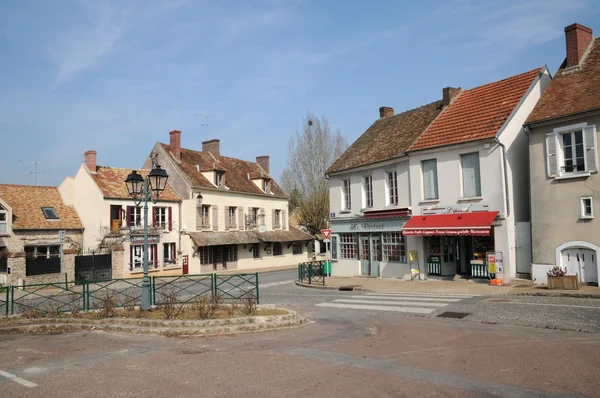 Franciaország, a falu Les Menuls, Les Yvelines — Stock Fotó