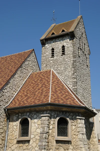 Yvelines, kyrkan av guitrancourt — Stockfoto