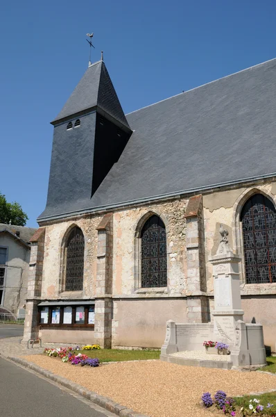 La iglesia de San Piat en Eure et Loir —  Fotos de Stock