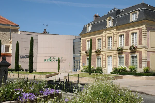 Het art center jacques henri lartigue in l isle adam — Stockfoto