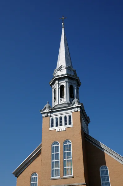 Quebec, den historiska kyrkan saint simeon bonne aventure — Stockfoto