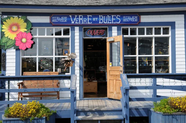 Quebec, il piccolo villaggio di Bonne Aventure — Foto Stock
