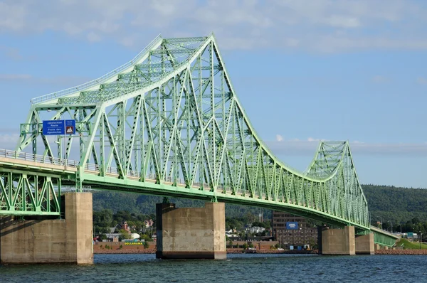 Quebec, il ponte tra Campbellton e Pointe a la Croix — Foto Stock