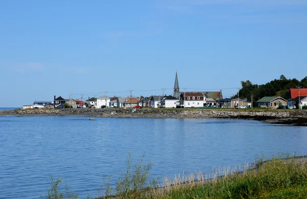 Quebec, den lilla byn petit matane — Stockfoto