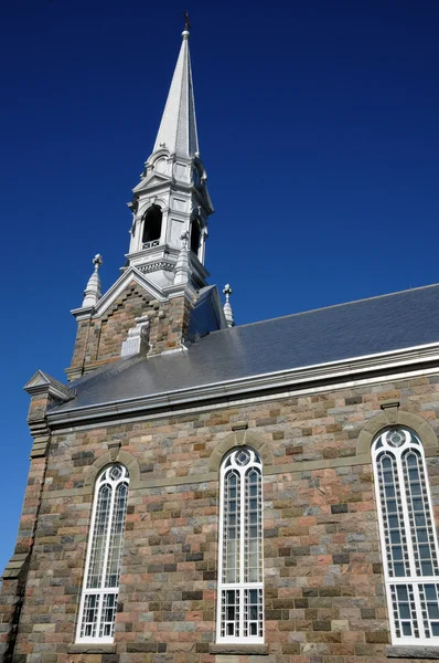 Quebec, la storica chiesa di Cap Chat — Foto Stock