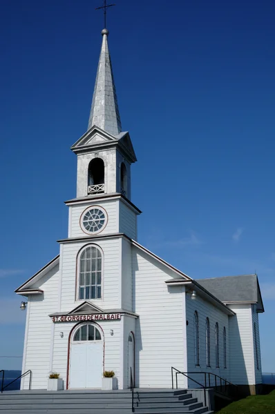 Quebec, the cemetery of Saint Georges de Malbaie — Stock Photo, Image