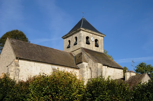 Yvelines, Kościół neauphle le vieux — Zdjęcie stockowe