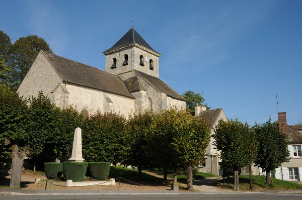 Yvelines, Kościół neauphle le vieux — Zdjęcie stockowe