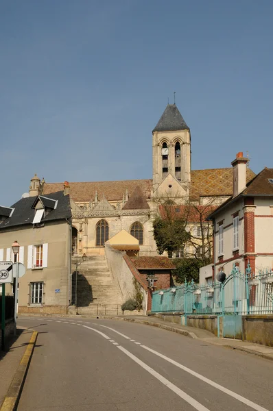 De notre dame-kerk van vetheuil — Stockfoto