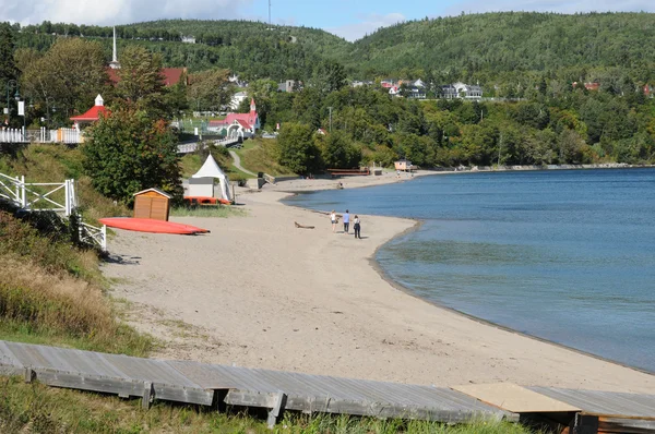 Quebec, de kust van tadoussac — Stockfoto