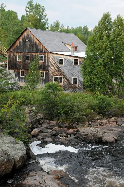 Quebec, le Moulin des Pionniers in La Dore — Stock Photo, Image