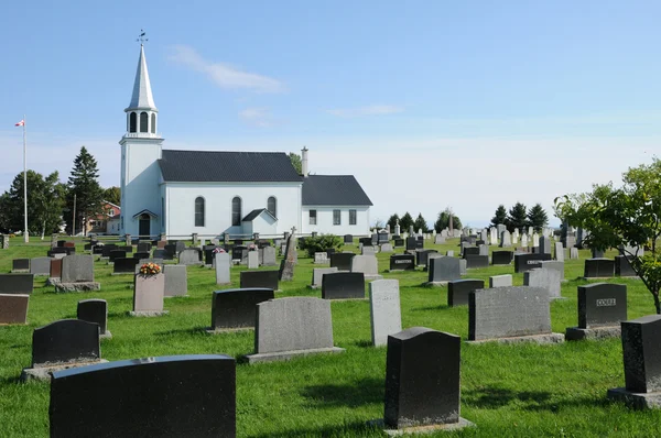 Quebec, the Saint Andrewl church of Richmond — Stock Photo, Image