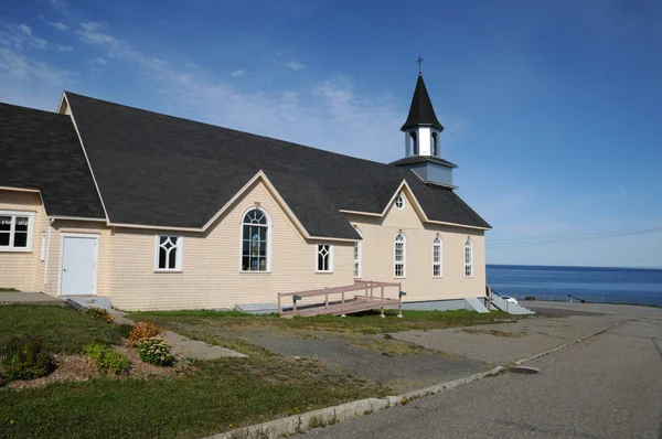 Quebec, the historical church of La Martre — Stock Photo, Image