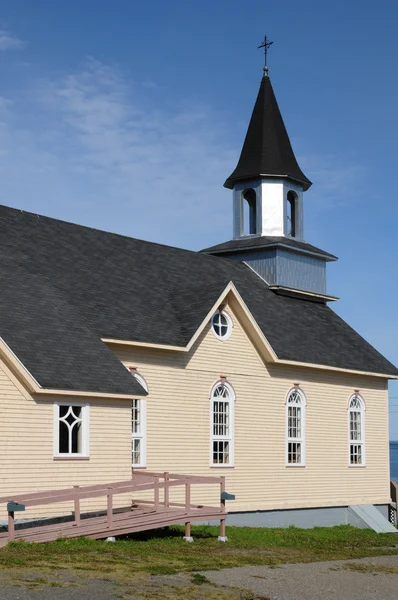 Quebec, historický kostel la martre — Stock fotografie