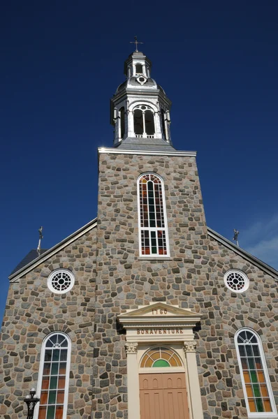 Quebec, the historical church of Bonne Aventure — Stock Photo, Image