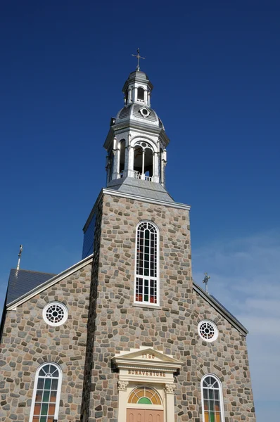 Quebec, the historical church of Bonne Aventure — Stock Photo, Image