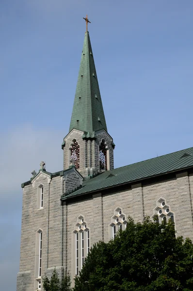 Quebec, chiesa di San Tommaso di Montmagny — Foto Stock