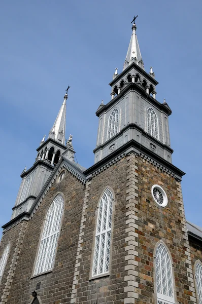 Квебек, историческая церковь Святого Роха де Ольне — стоковое фото