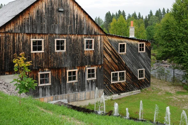 Quebec, le Moulin des Pionniers in La Dore — Stockfoto